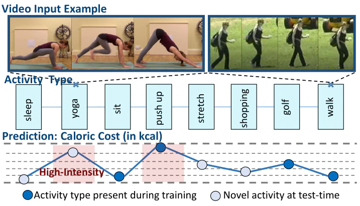 Should I Take a Walk? Estimating Energy Expenditure from Video Data — research illustration